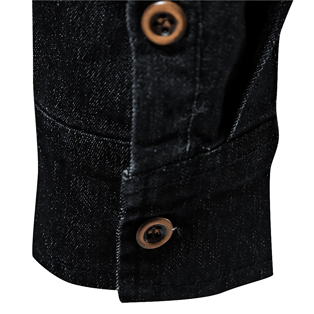 JACK | Denim jacket with chest pockets - Liora Melbourne