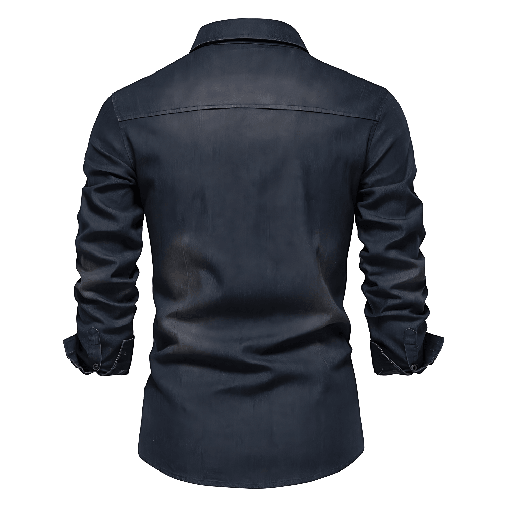 JACK | Denim jacket with chest pockets - Liora Melbourne