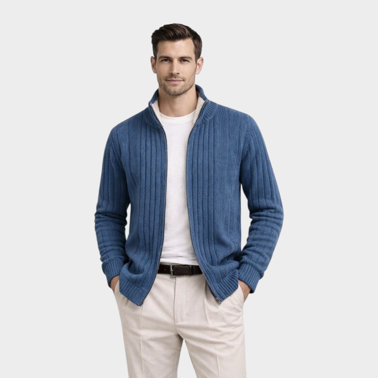 OLIVER | Knit zip jumper