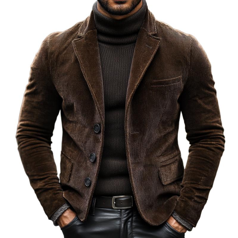 OLIVER | Blazer with corduroy texture - Liora Melbourne