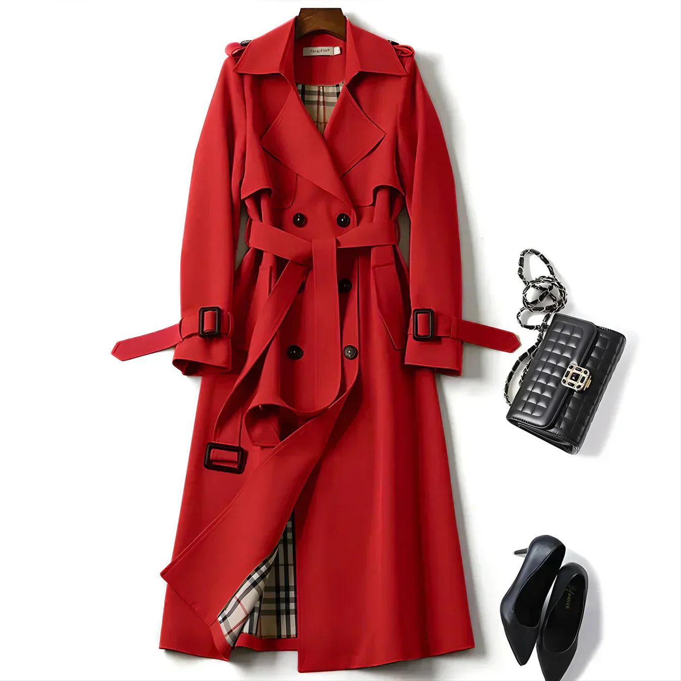 HARPER | Trench coat with structured cut