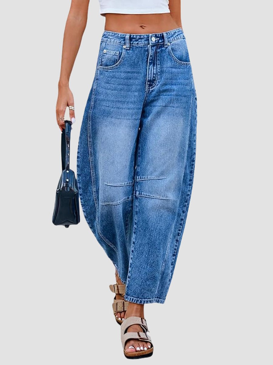 SASHA | Flared jeans with mid-rise fit - Liora Melbourne