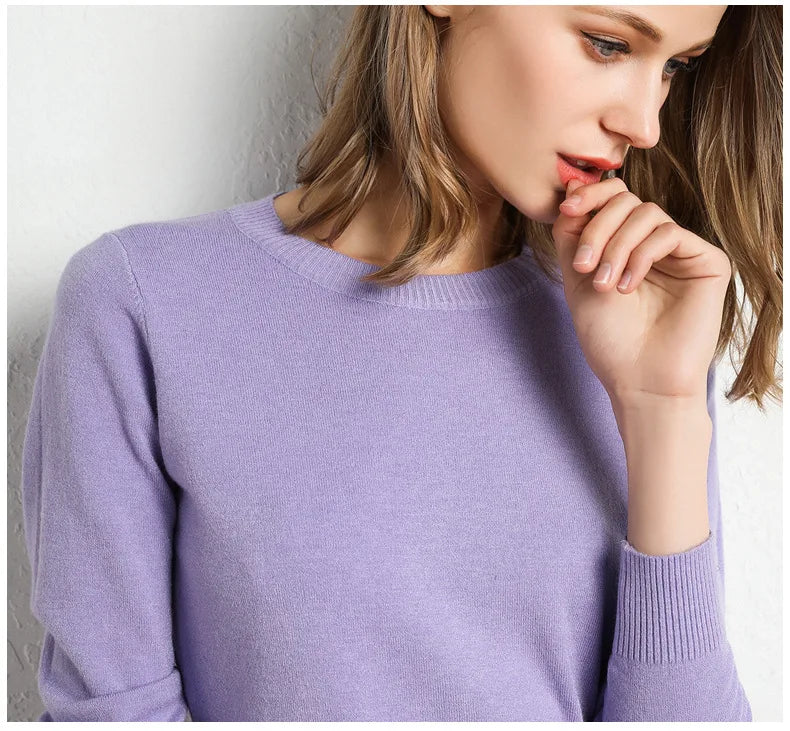 IMOGEN | Fine-knit wool jumper - Liora Melbourne