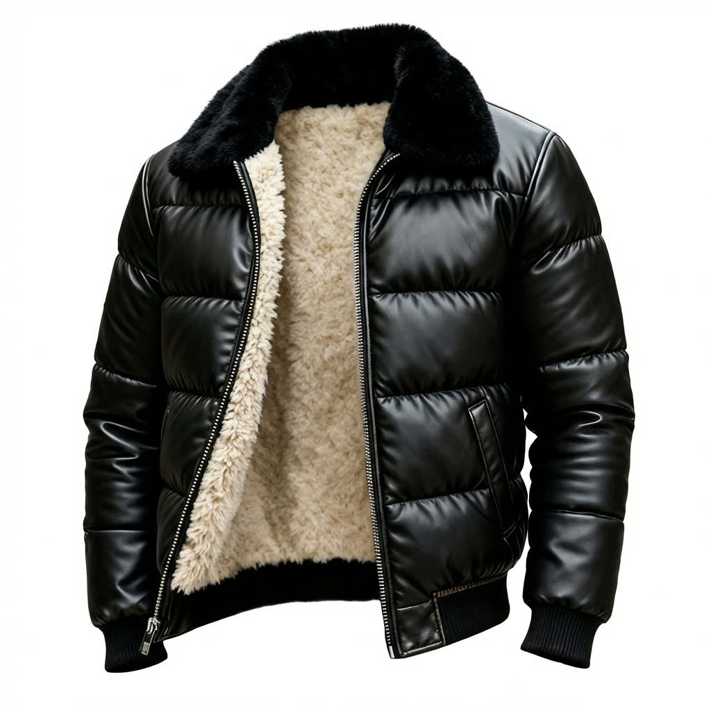 BEAU | Quilted jacket with high collar - Liora Melbourne