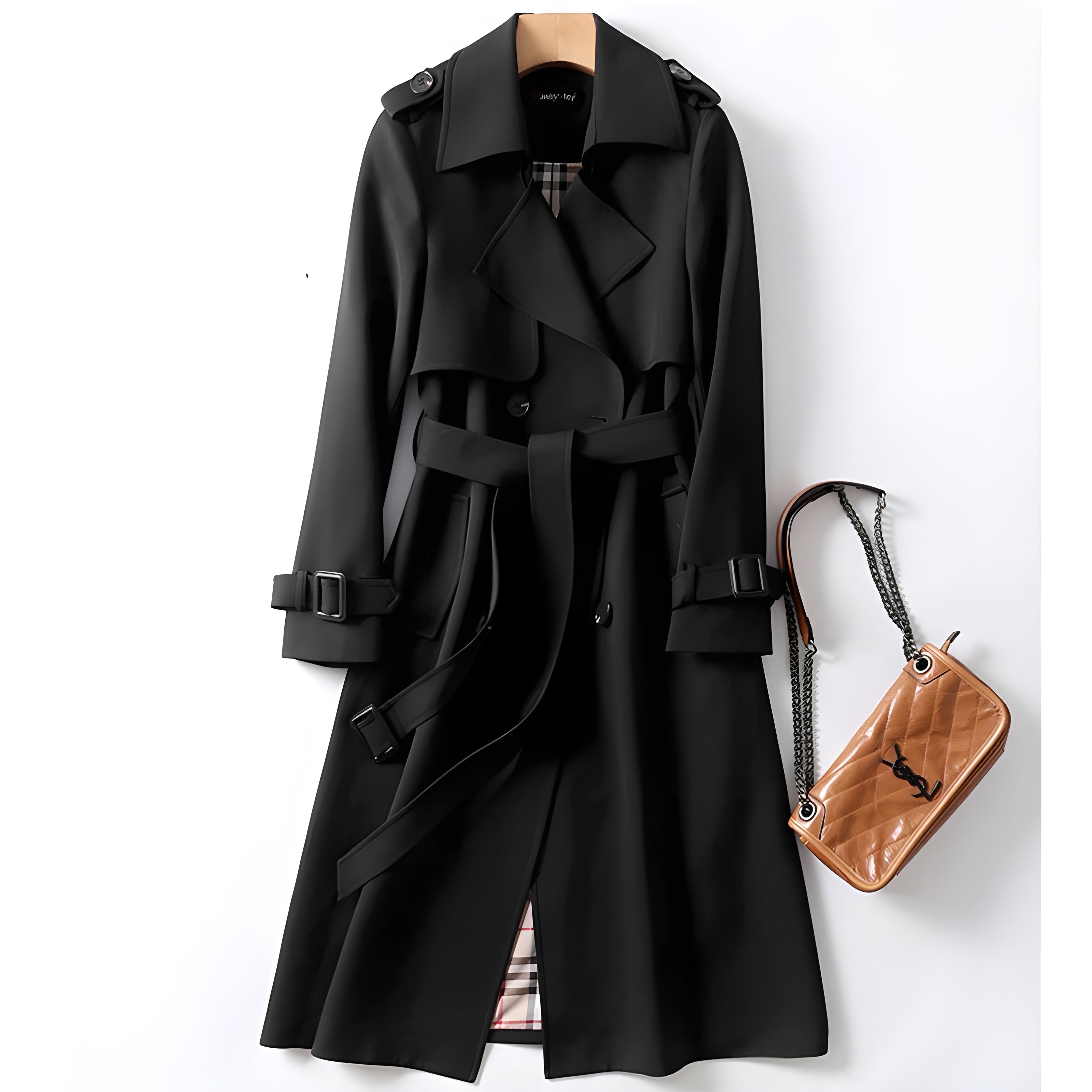 HARPER | Trench coat with structured cut