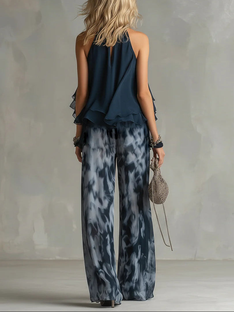 EDEN | Set with wide-leg pants - Liora Melbourne