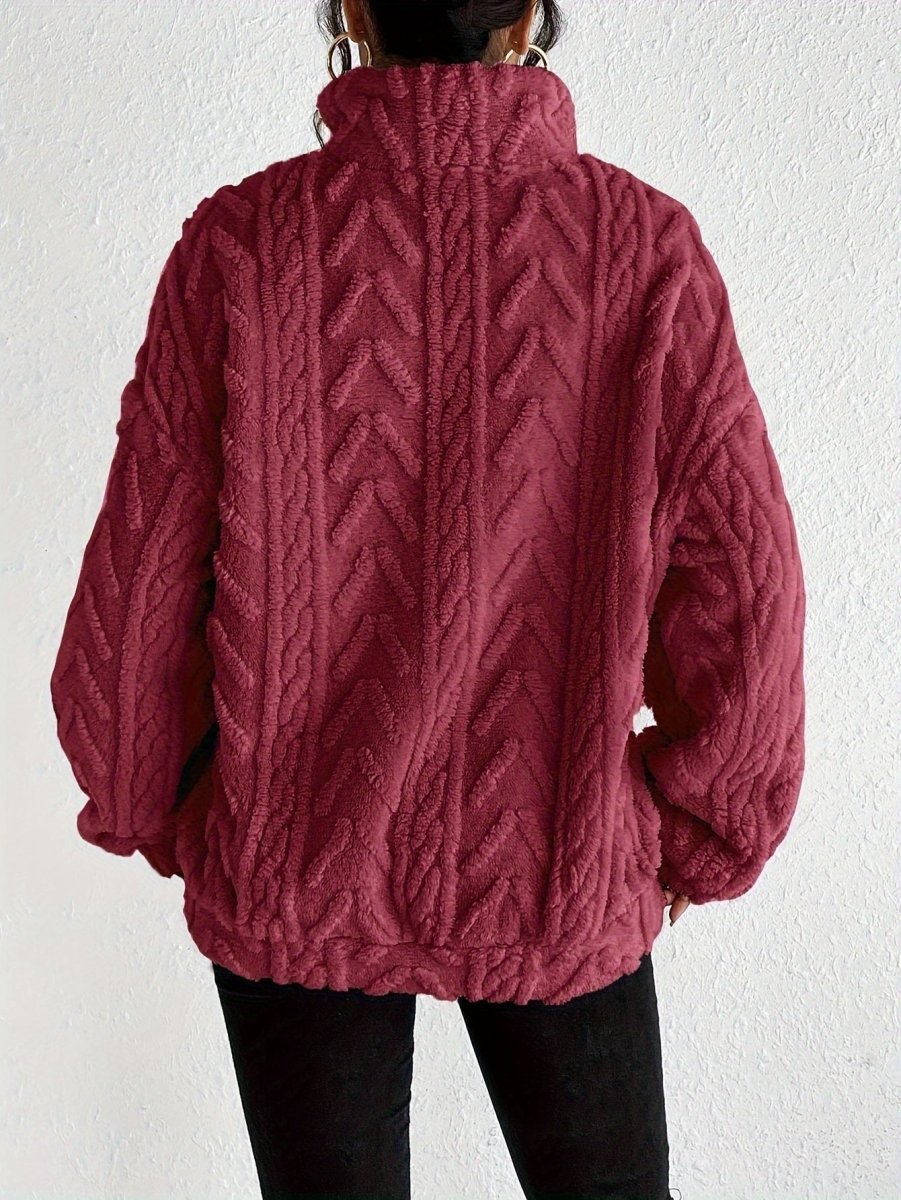 ALEXIS | Fleece jumper with relaxed fit - Liora Melbourne