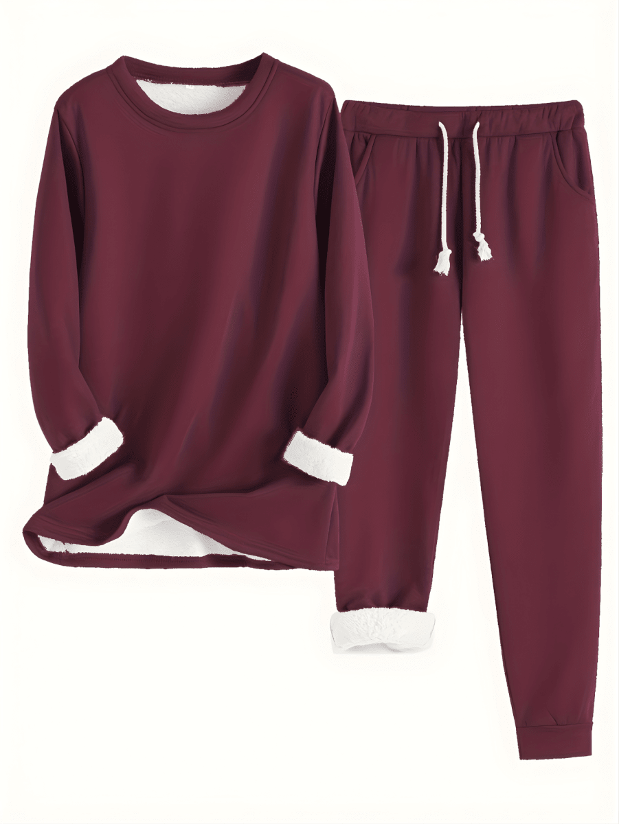 ALANNA | Loungewear set with relaxed-fit trousers - Liora Melbourne