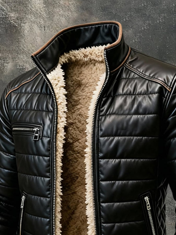 VINCENT | Insulated jacket with plush lining - Liora Melbourne