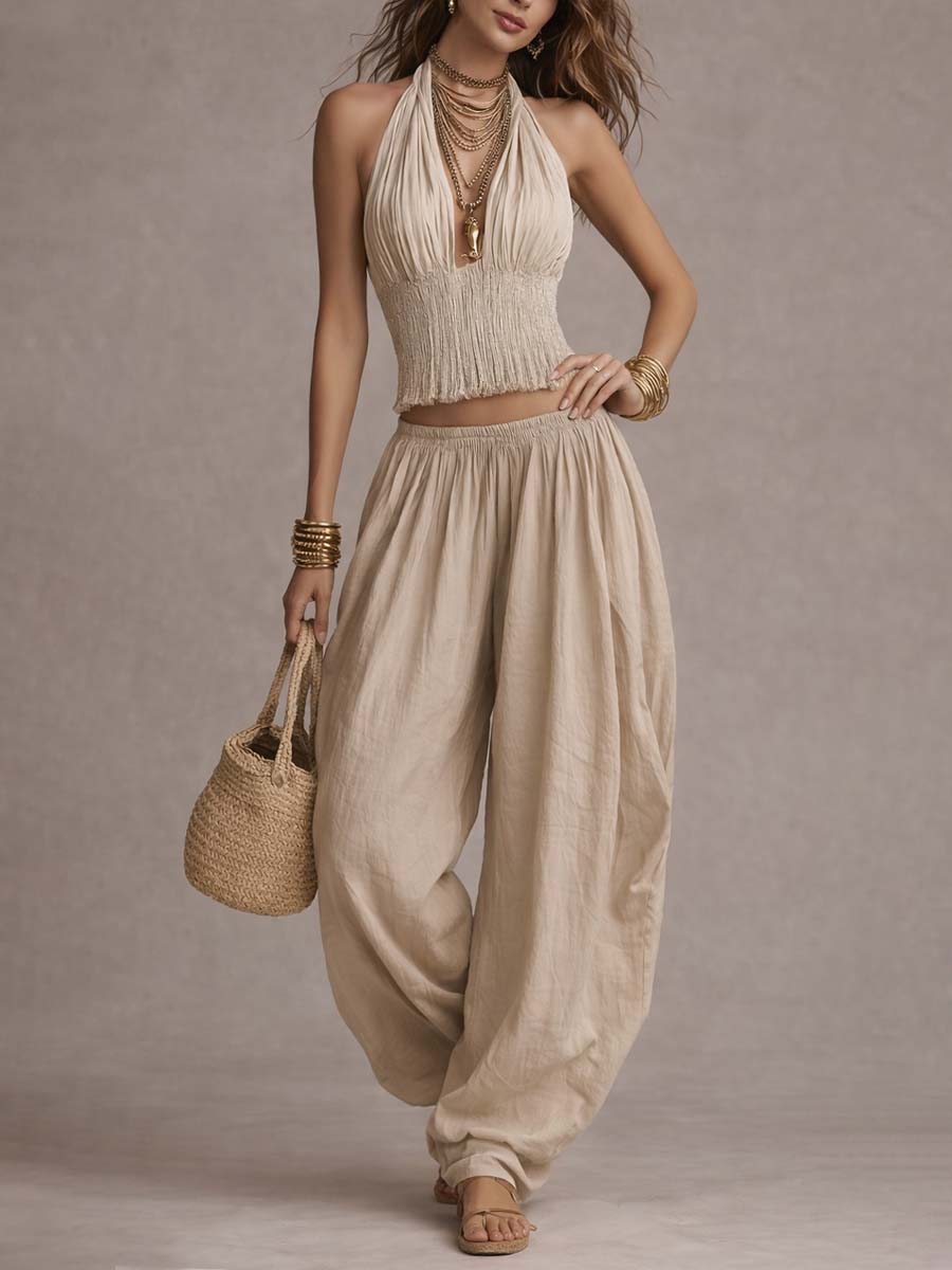 DANNA | Set with harem pants - Liora Melbourne