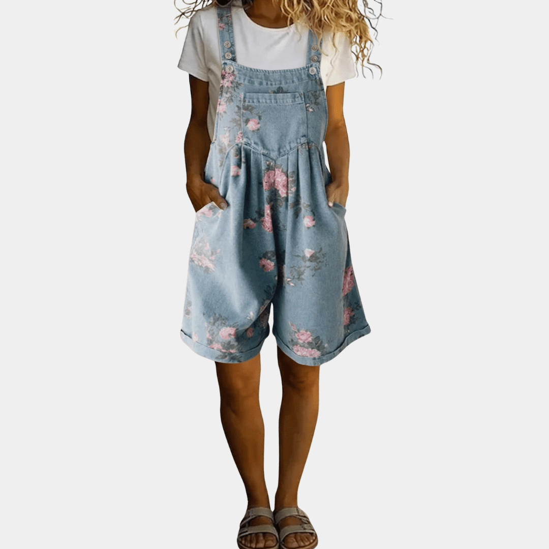 JUNE | Jumpsuit with floral print - Liora Melbourne