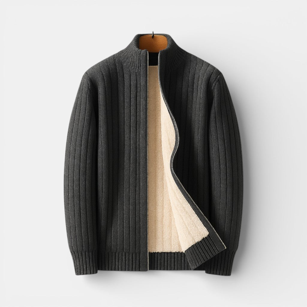 OLIVER | Knit zip jumper