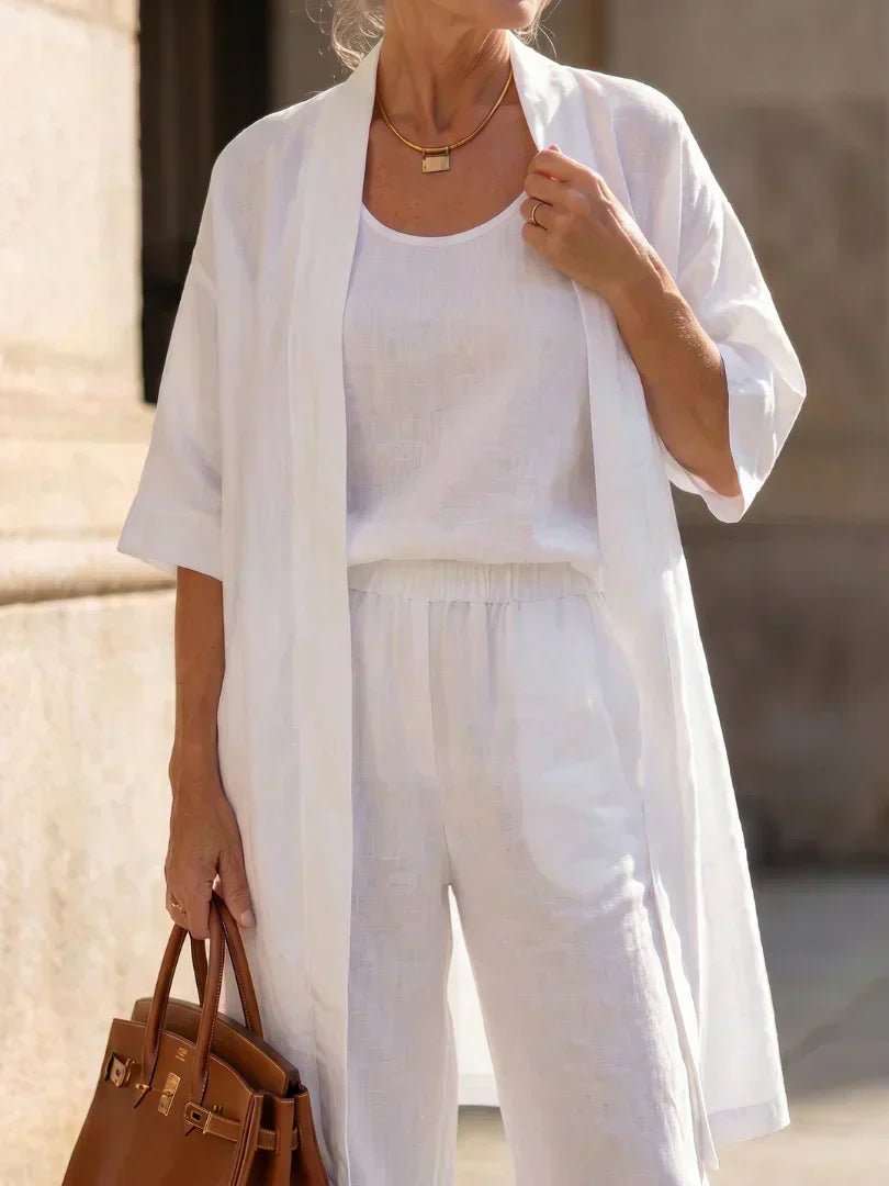 LORRIN | Three-piece set with relaxed silhouette - Liora Melbourne