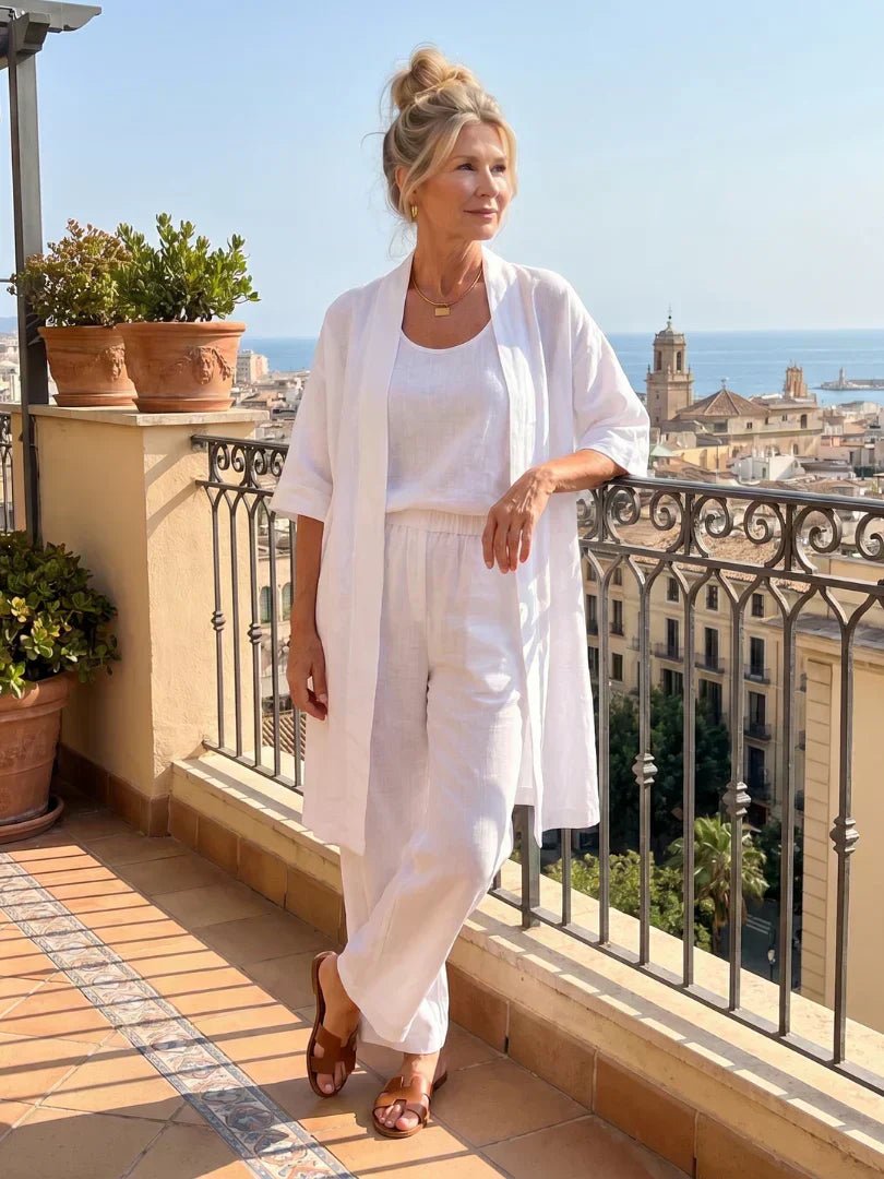 LORRIN | Three-piece set with relaxed silhouette - Liora Melbourne