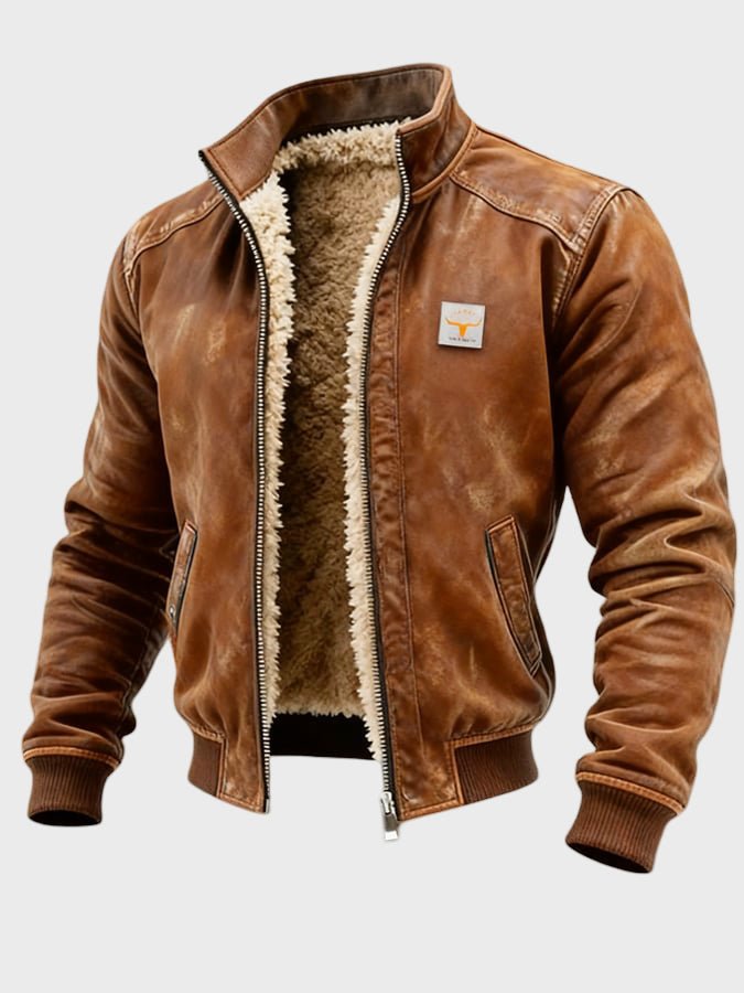 OLIVER | Jacket with faux leather exterior - Liora Melbourne