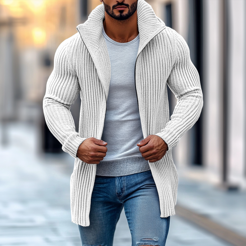 LUCA | Knit cardigan with stripe detail - Liora Melbourne