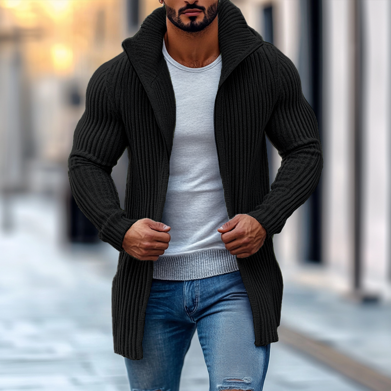 LUCA | Knit cardigan with stripe detail - Liora Melbourne
