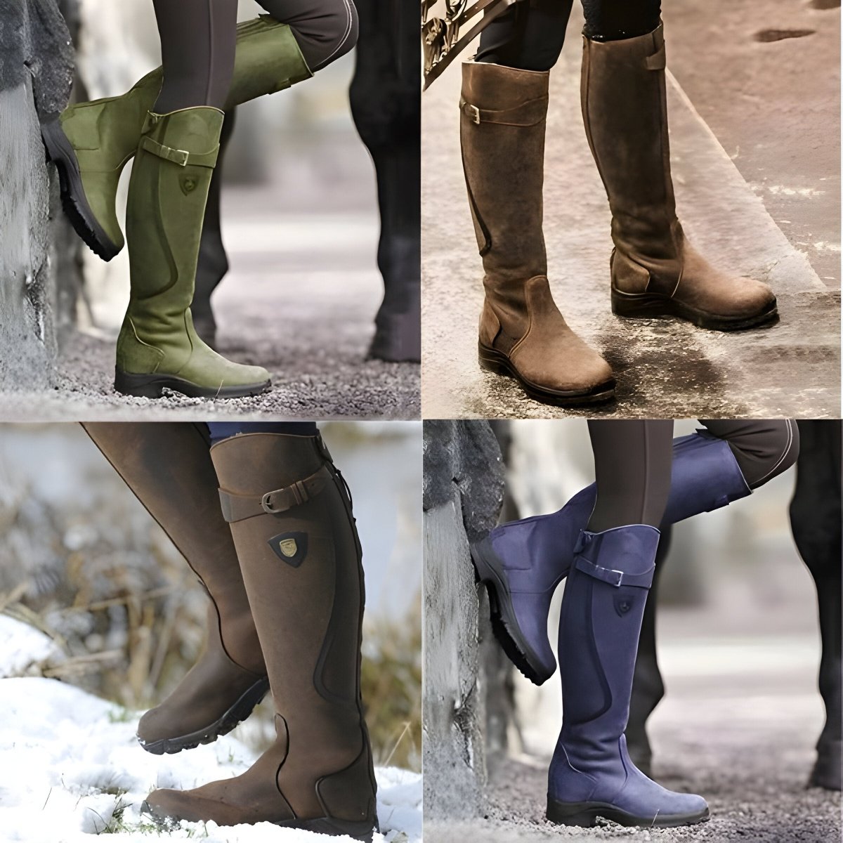 RIRI | Leather boots with orthopedic support - Liora Melbourne