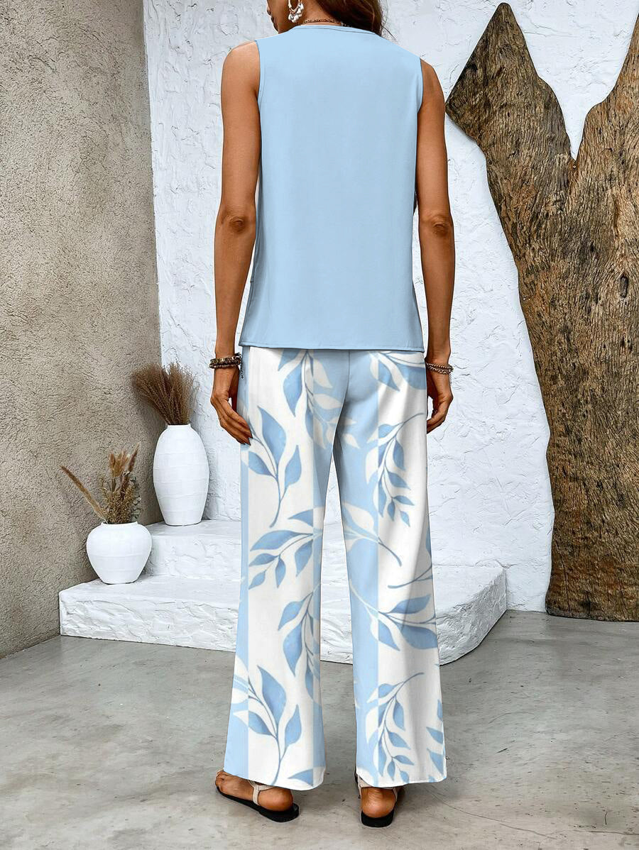 JULIETTE | Set with wide-leg pants - Liora Melbourne