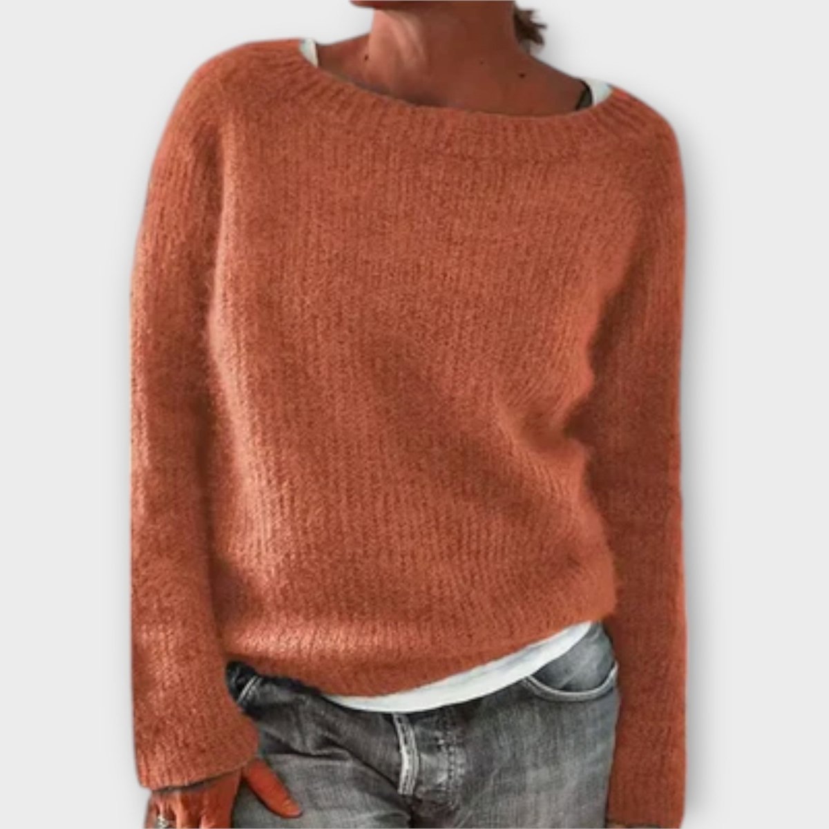 REECE | Icelandic jumper with patterned knit - Liora Melbourne