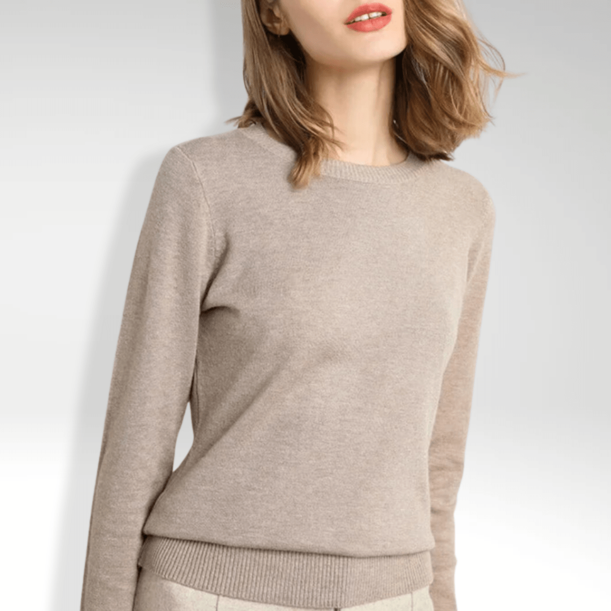 IMOGEN | Fine-knit wool jumper - Liora Melbourne