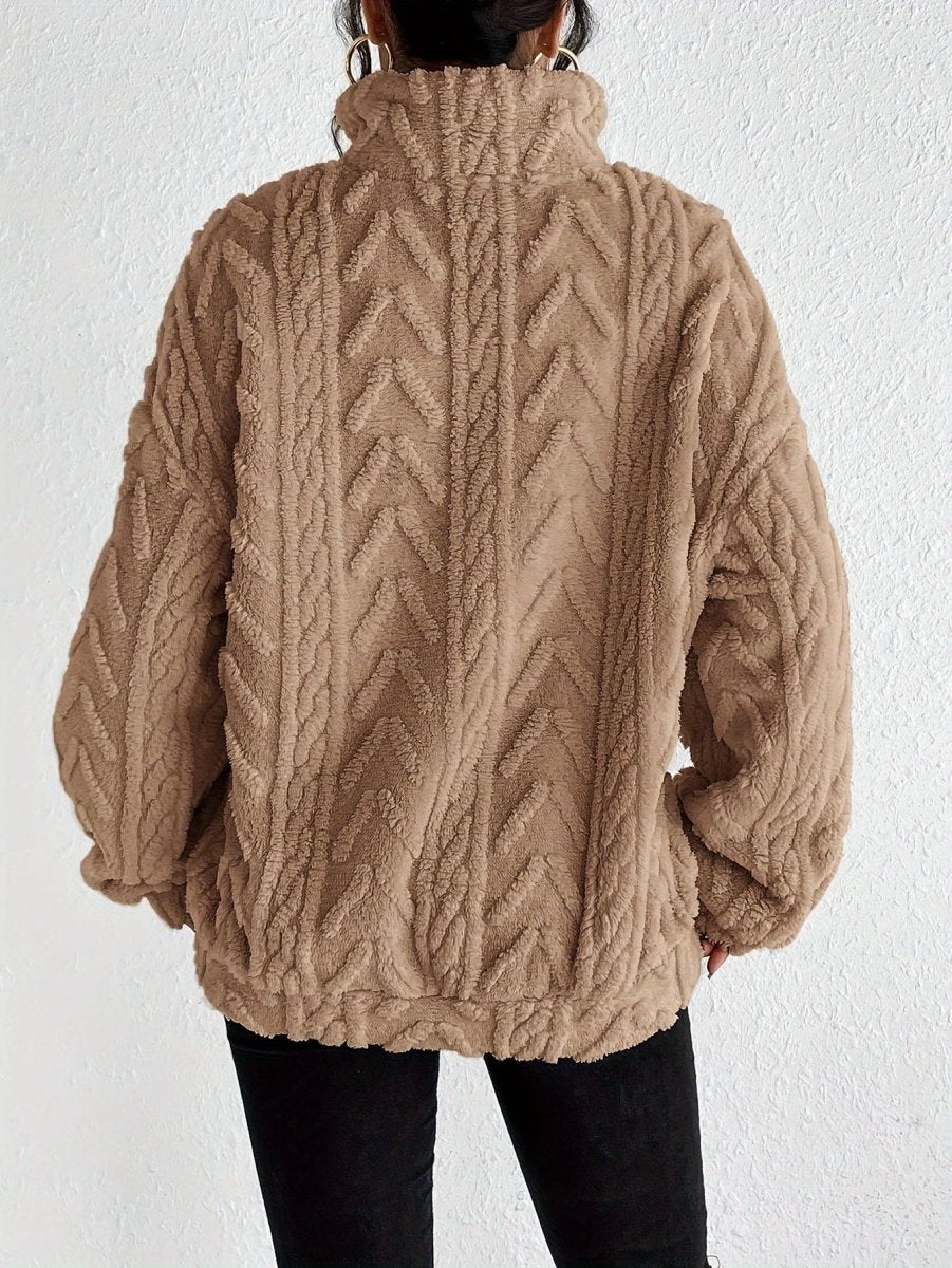 ALEXIS | Fleece jumper with relaxed fit - Liora Melbourne