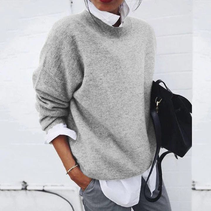 JOLANDA | Cashmere jumper with relaxed fit - Liora Melbourne