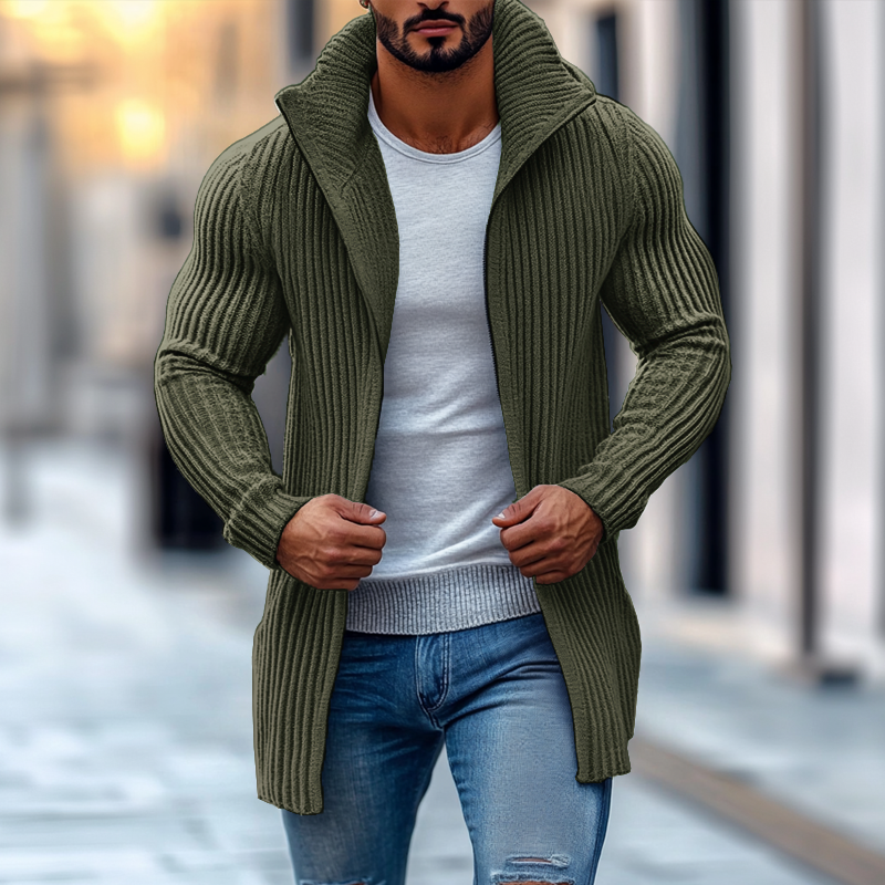 LUCA | Knit cardigan with stripe detail - Liora Melbourne