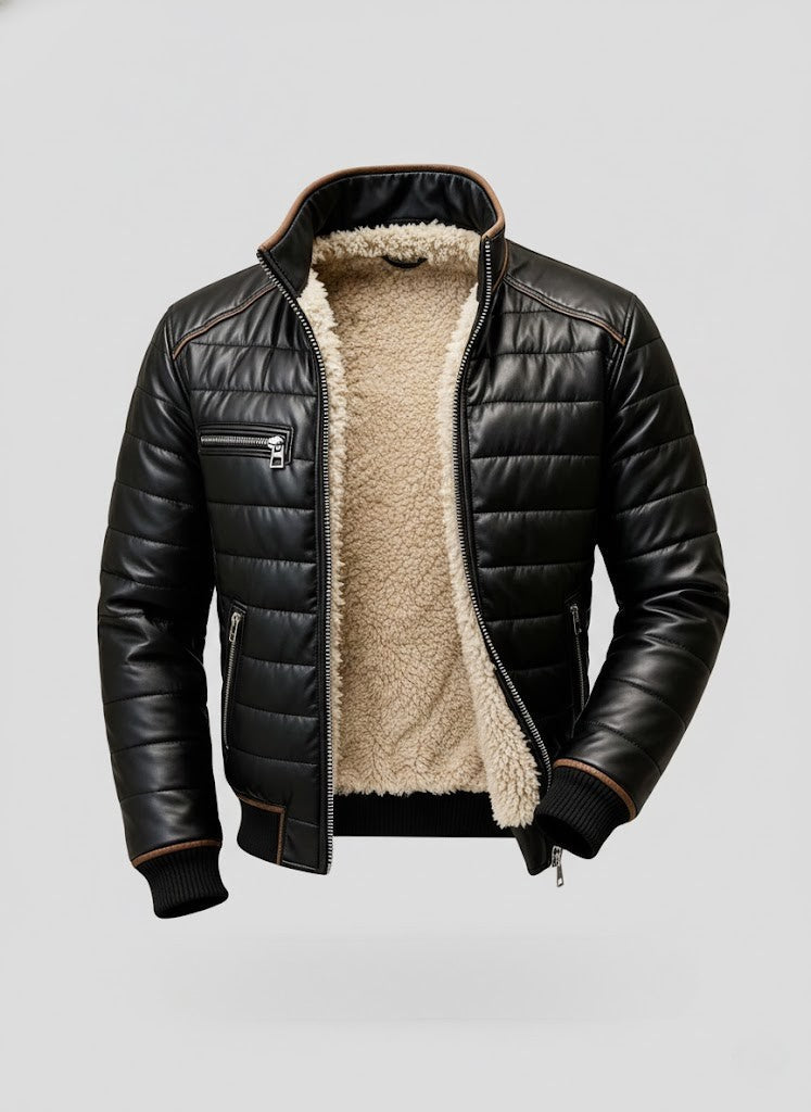 VINCENT | Insulated jacket with plush lining - Liora Melbourne