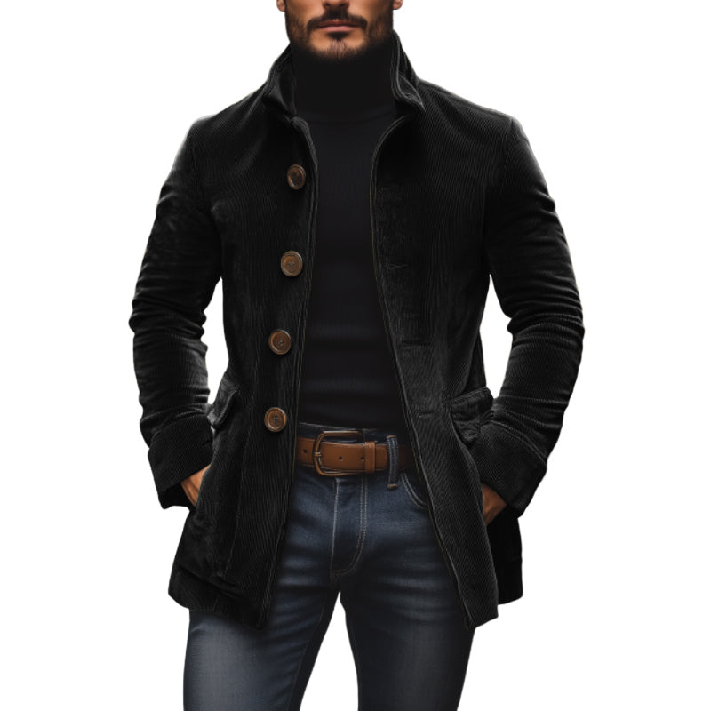 NOAH | Jacket with stand collar - Liora Melbourne