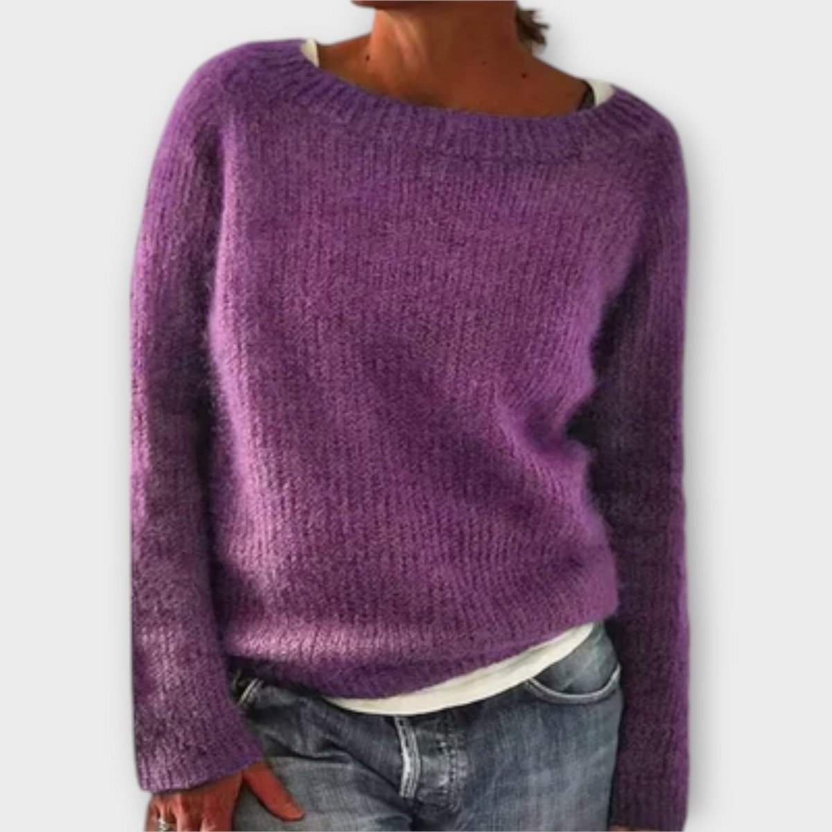 REECE | Icelandic jumper with patterned knit - Liora Melbourne