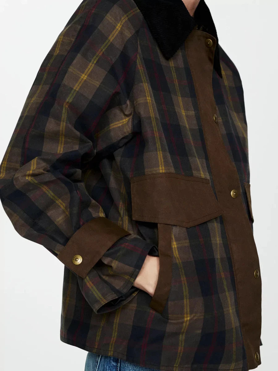 WILLOW | Jacket with plaid pattern - Liora Melbourne