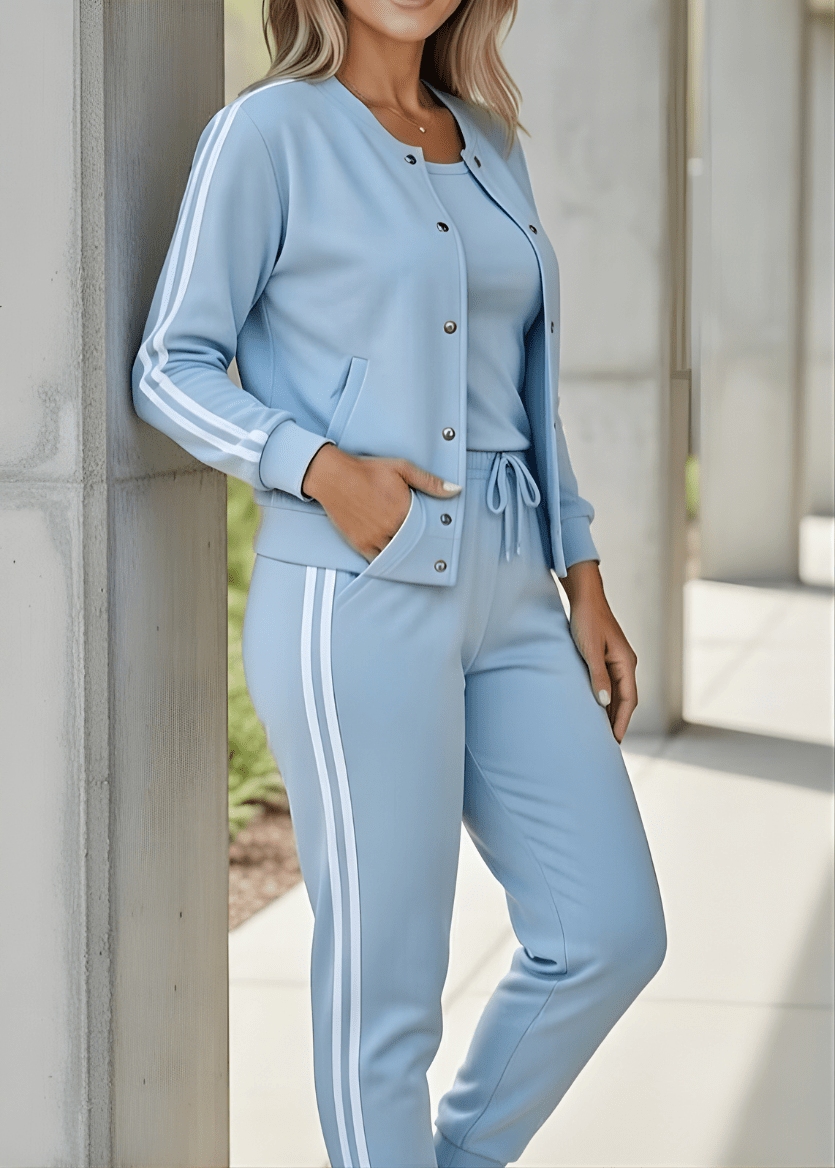 GIULIANA | Set with wide-leg trousers - Liora Melbourne