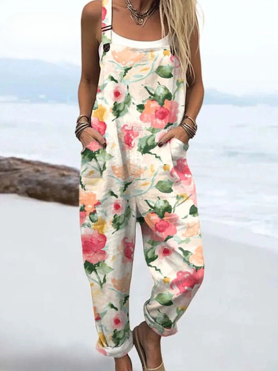EDEN | Jumpsuit with floral print - Liora Melbourne