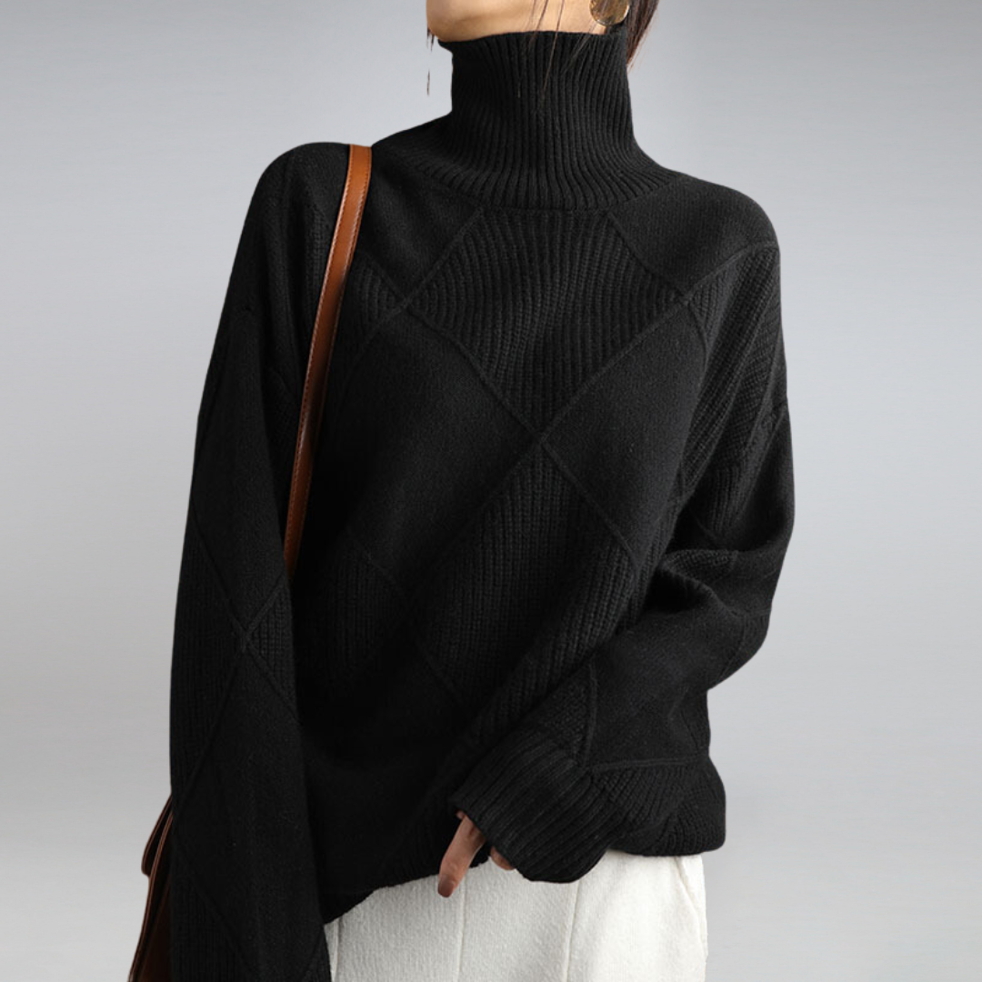 EVIE | Jumper with roll neck - Liora Melbourne