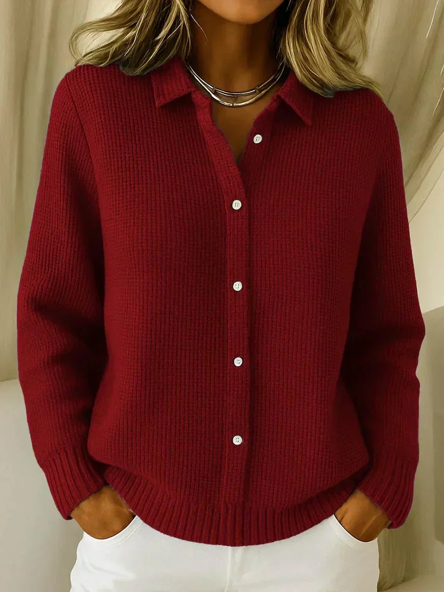 KATRINA | Cardigan with textured knit - Liora Melbourne