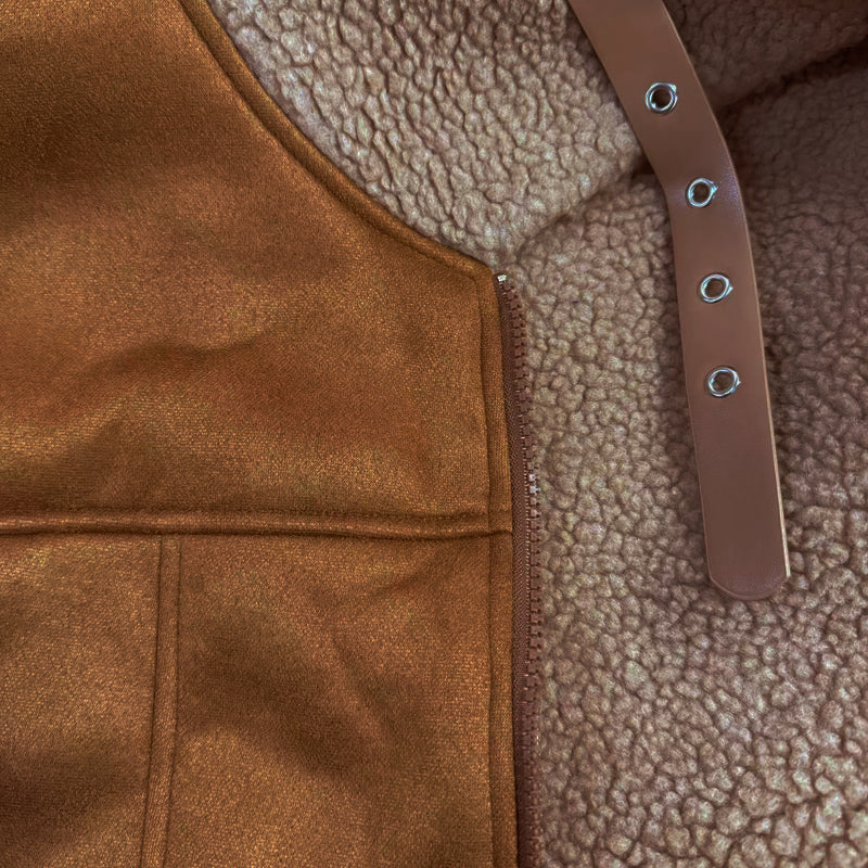 ARLO | Sherpa coat with lambswool lining - Liora Melbourne