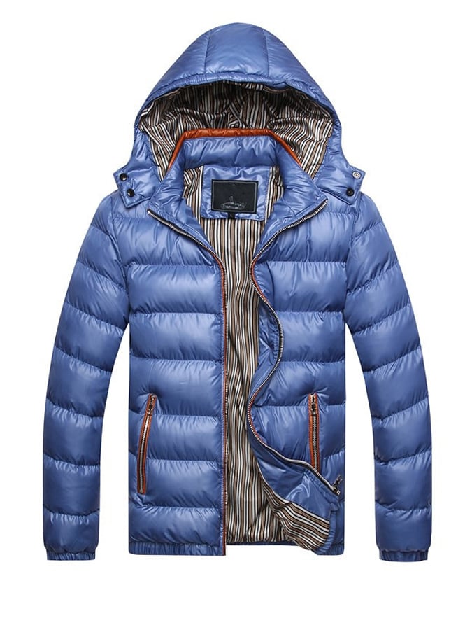 MAROLEN | Men's jacket with quilted detail
