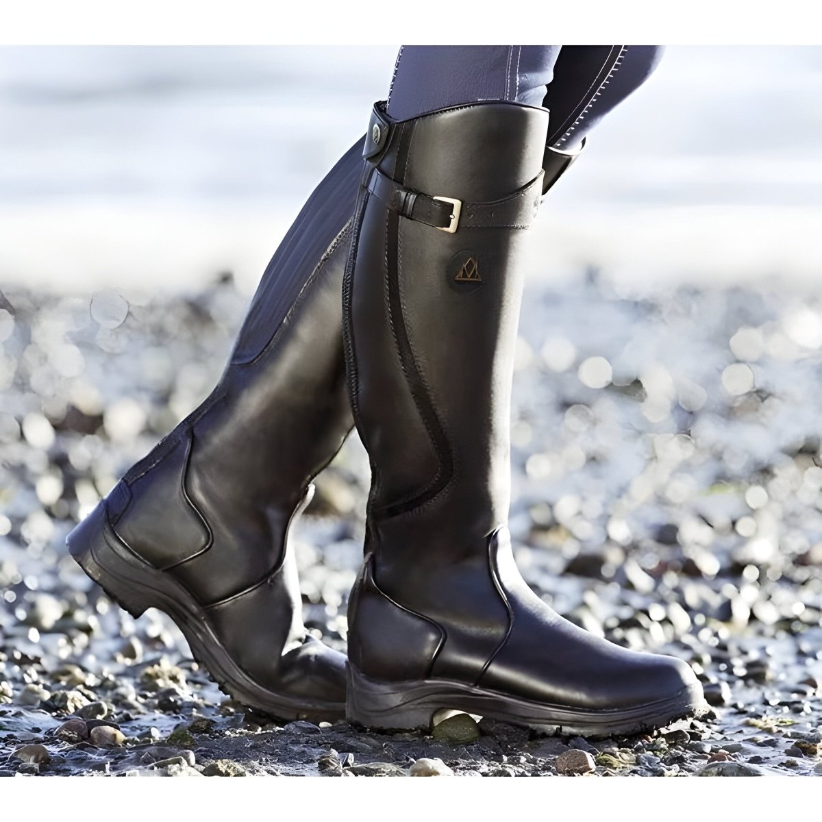 RIRI | Leather boots with orthopedic support - Liora Melbourne