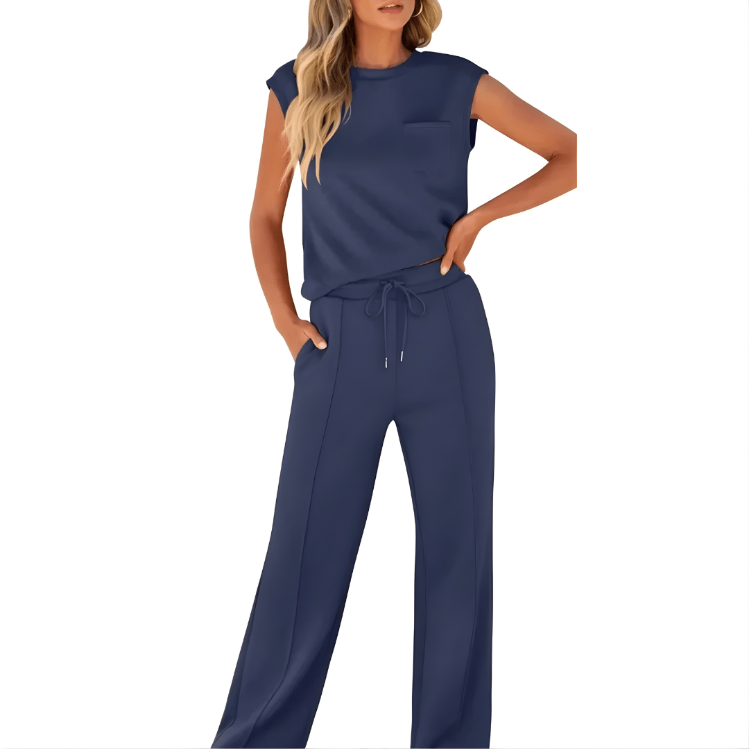 TAYLOR | Set with wide-leg pants - Liora Melbourne
