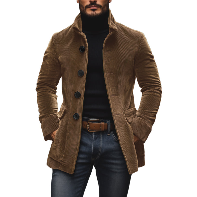 NOAH | Jacket with stand collar - Liora Melbourne