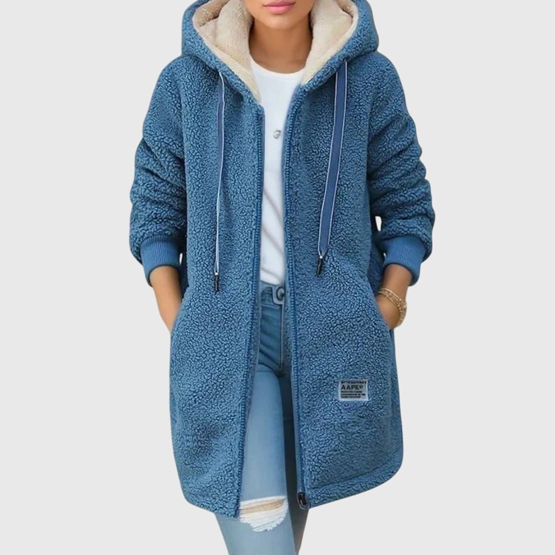 BIRGITTA | Oversized jumper with V-neck - Liora Melbourne