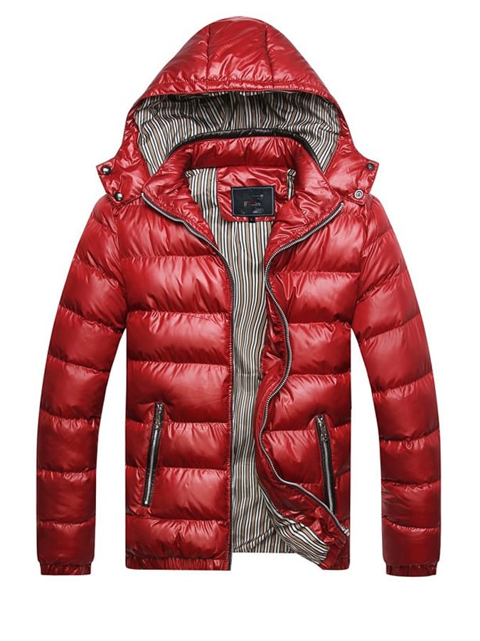 MAROLEN | Men's jacket with quilted detail