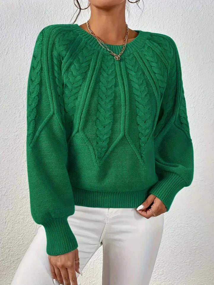 LILY | Knitted jumper with a fitted silhouette - Liora Melbourne