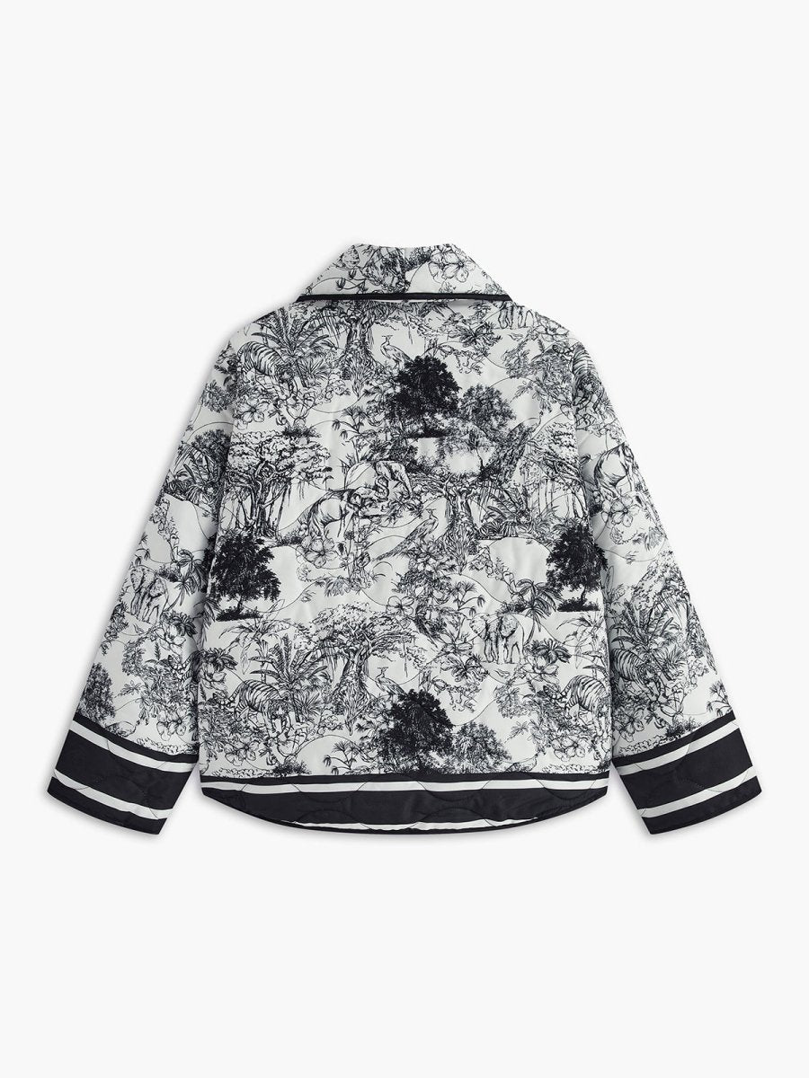 HARPER | Jacket with all-over print - Liora Melbourne