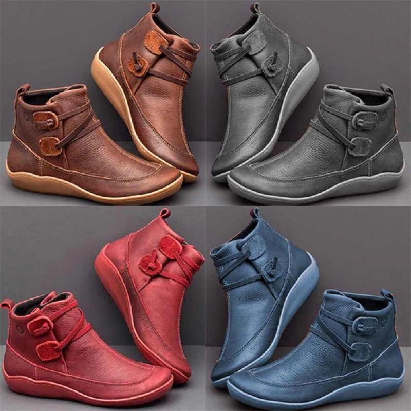 TIANA | Orthopedic boots with vegan leather - Liora Melbourne