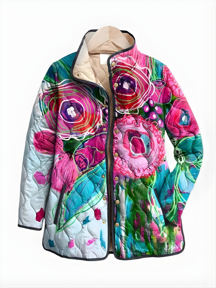 CALLIOPE | Jacket with floral print - Liora Melbourne