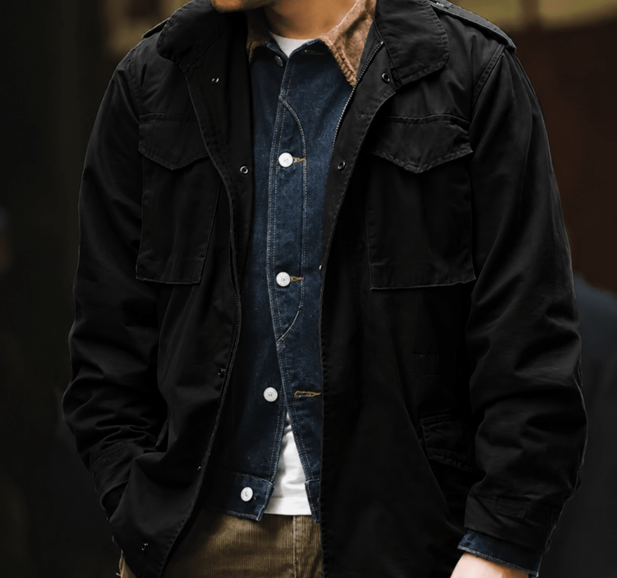 FELIX | Field jacket with utility styling - Liora Melbourne