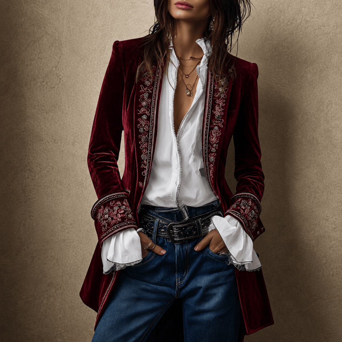 ROSALIND | Velvet jacket