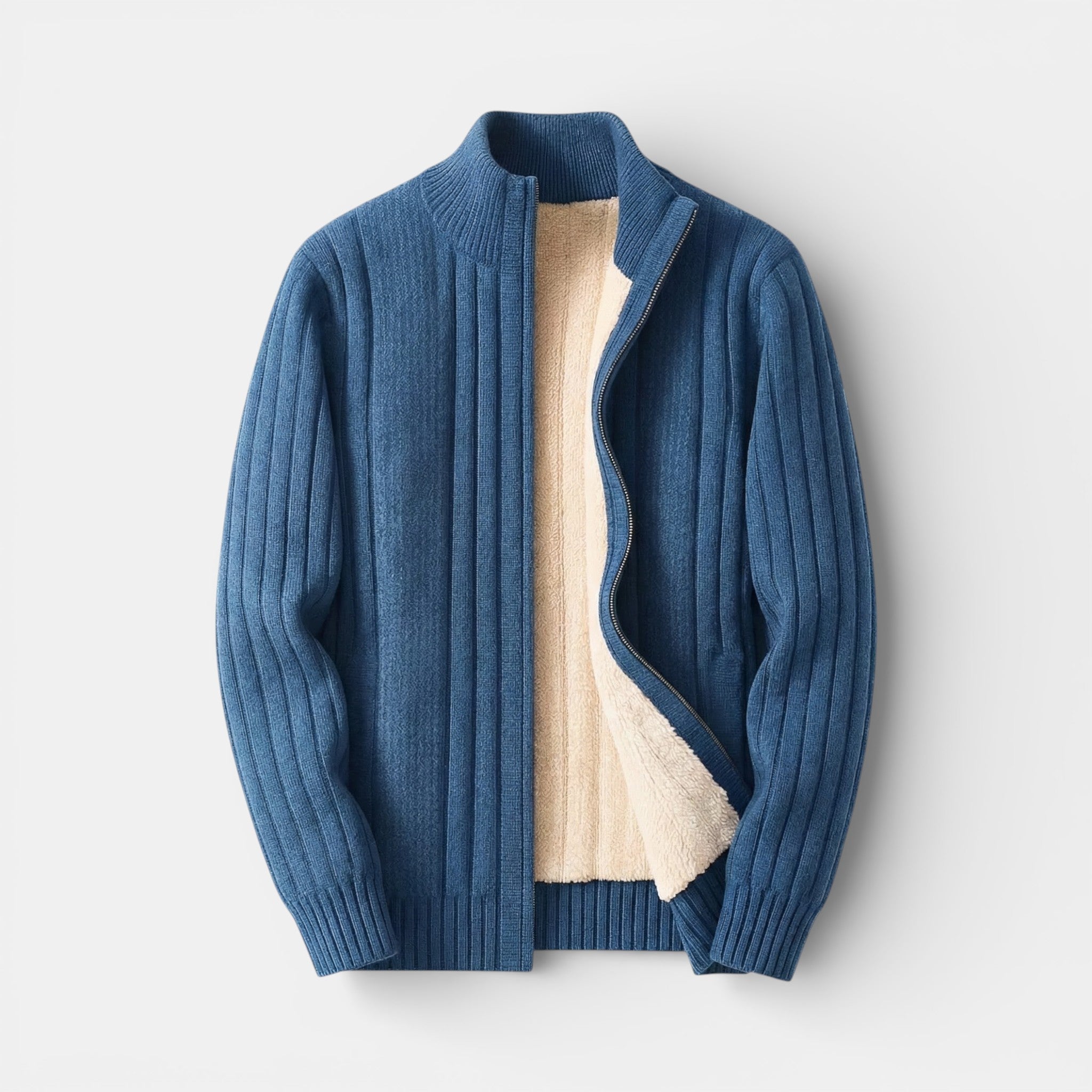 NOAH | Knit zip jumper